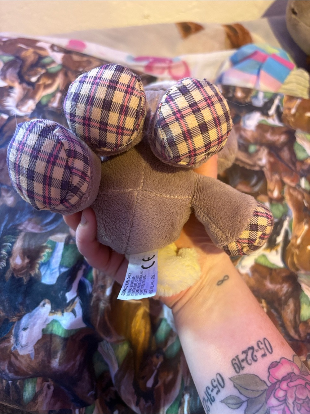 Littlest Pet Shop Plush horse with Blue Eyes - Picture 4 of 4